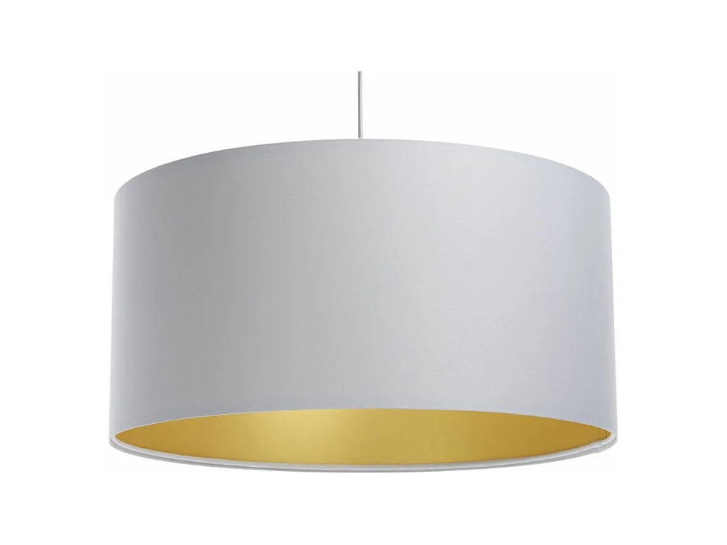 Lampa wisząca MODERN 50 szara/złoty mat