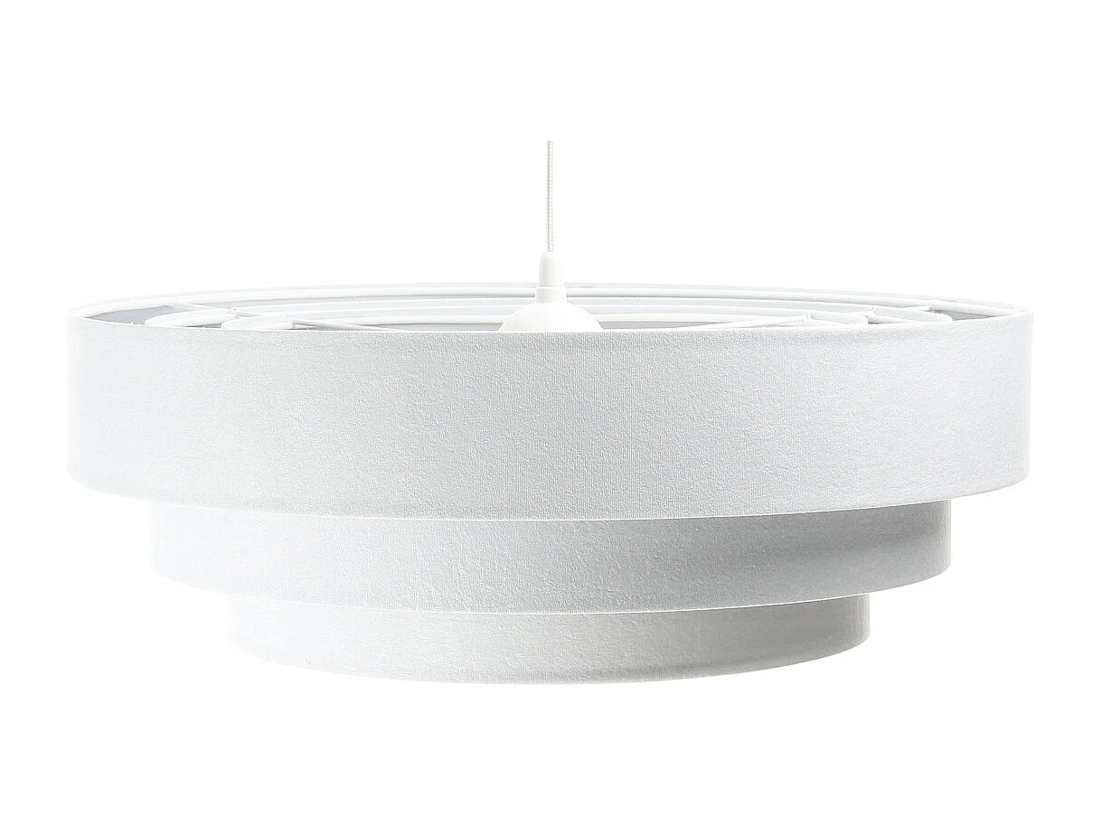 Lampa wisząca TRIO biała/srebrna