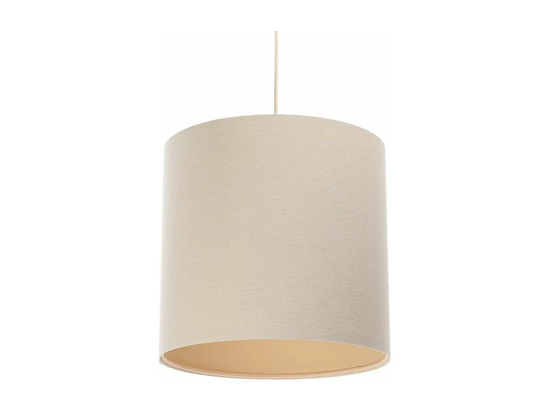 Lampa wisząca BOHO LEN TUBA 40 kremowa