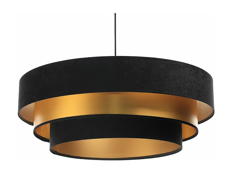 Lampa wisząca TRIO MIX czarna/złota