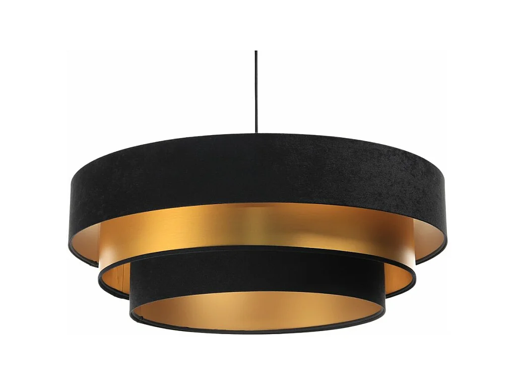 Lampa wisząca TRIO MIX czarna/złota