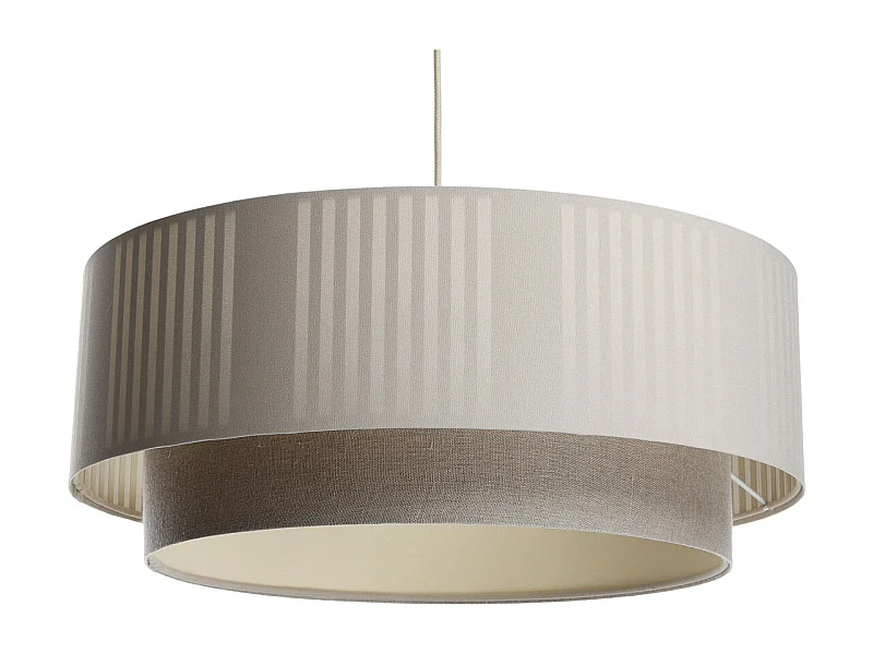 Lampa wisząca DUO LAMI LINE 40x16 kremowa/beżowa