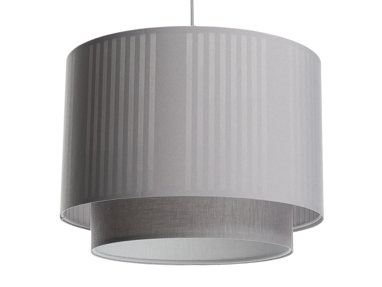 Lampa wisząca DUO LAMI LINE 60 szara