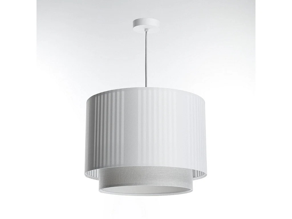 Lampa wisząca DUO LAMI LINE 50 biała