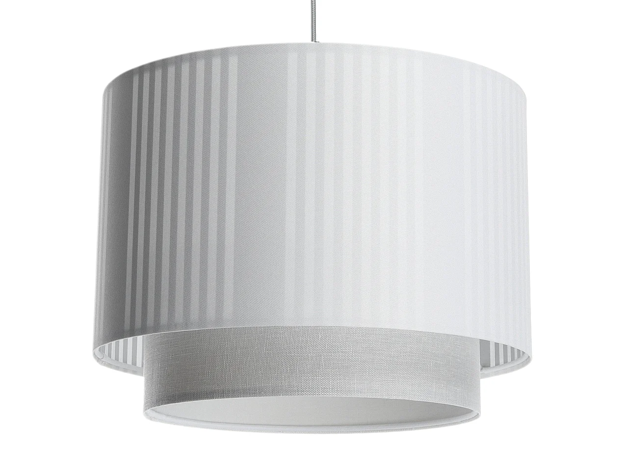 Lampa wisząca DUO LAMI LINE 50 biała
