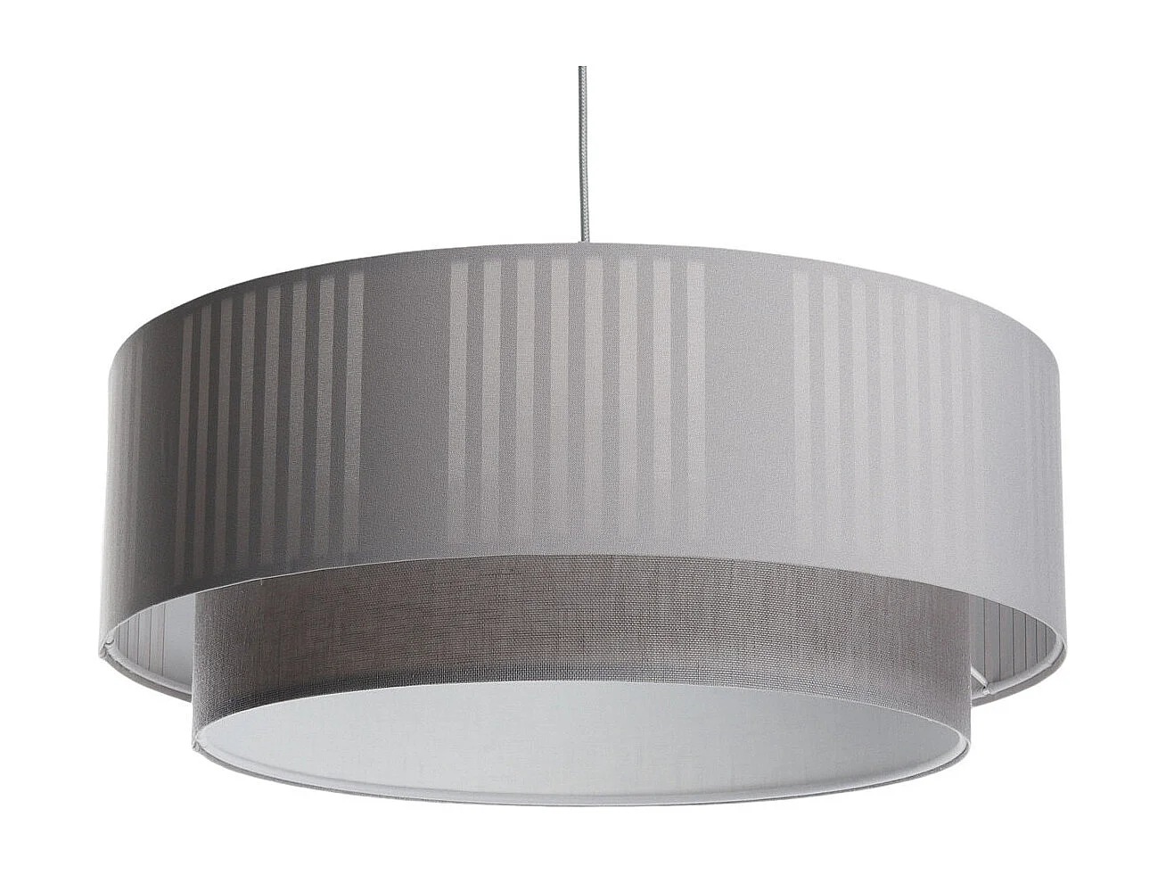 Lampa wisząca DUO LAMI LINE 70x28 szara