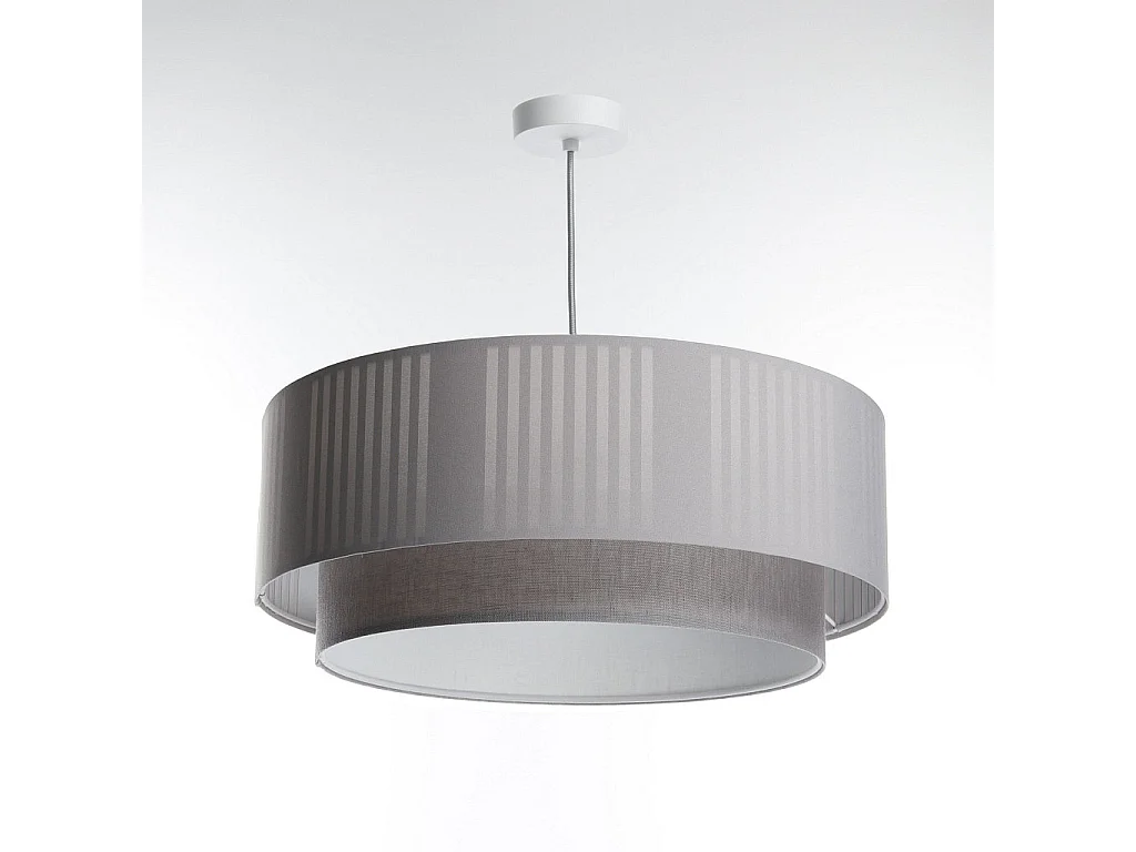 Lampa wisząca DUO LAMI LINE 70x28 szara