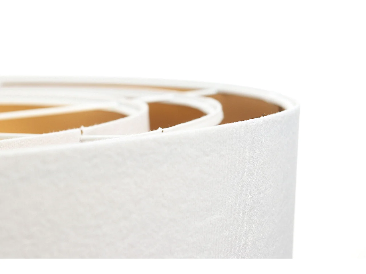 Lampa wisząca TRIO MIX biała/złota