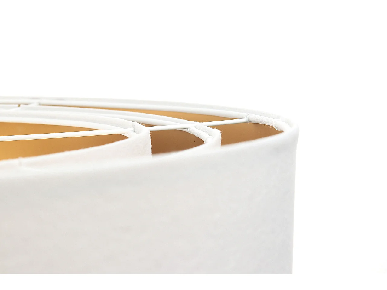 Lampa wisząca TRIO MIX biała/złota