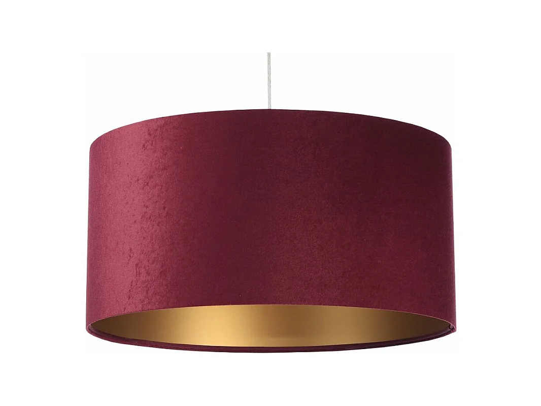 Lampa wisząca HOME 60 bordowa/złota