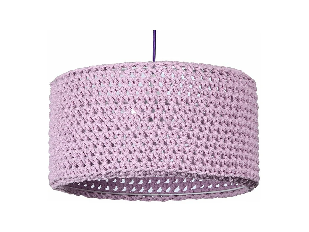 Lampa wisząca COTTON 40 fioletowa