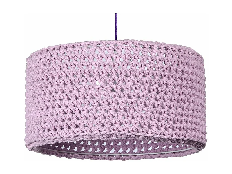 Lampa wisząca COTTON 40 fioletowa
