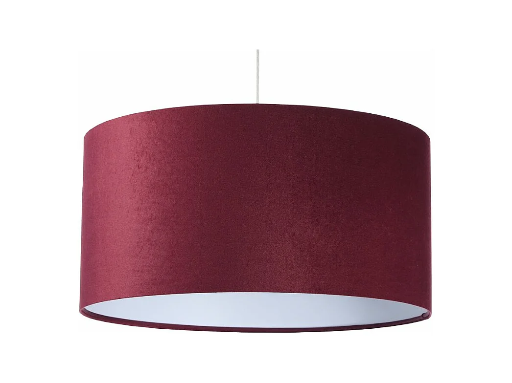 Lampa wisząca HOME 50 bordowa/biała
