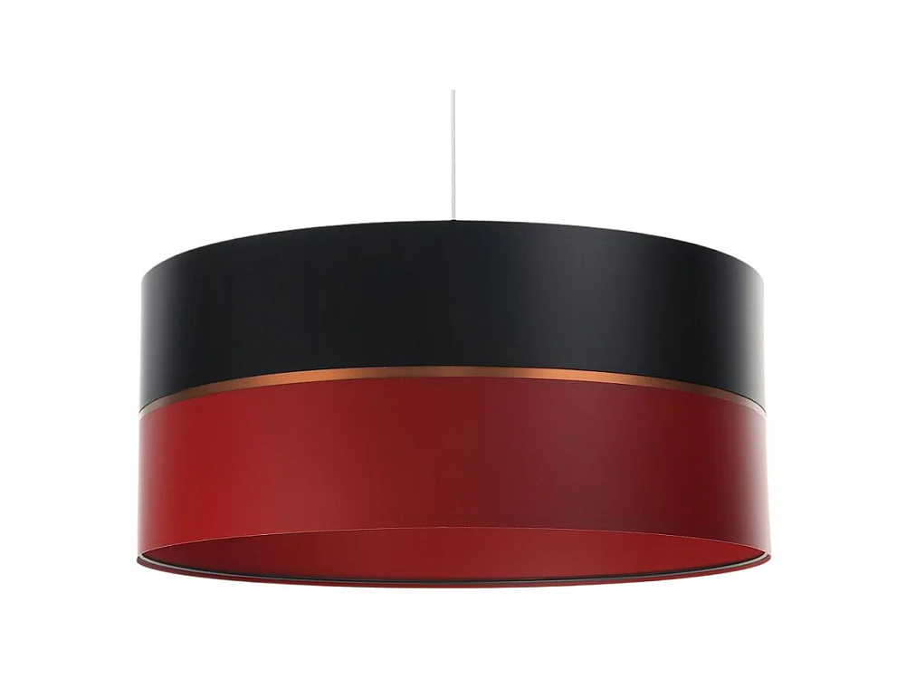 Lampa wisząca SIMPLY GLAMOUR 50 czerwona/czarna