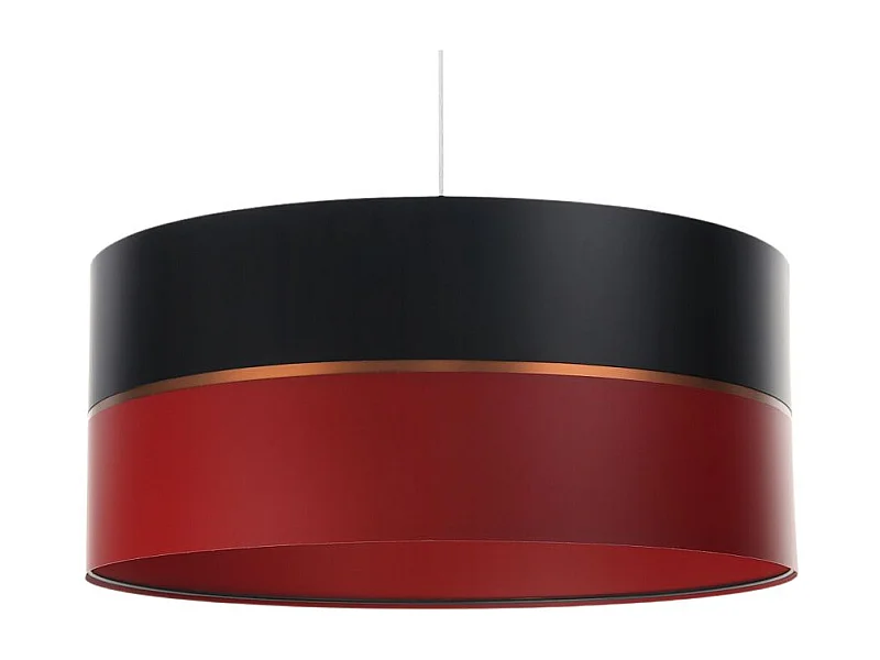 Lampa wisząca SIMPLY GLAMOUR 50 czerwona/czarna