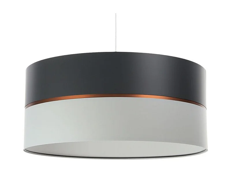 Lampa wisząca SIMPLY GLAMOUR 30 jasnoszara/ciemnoszara