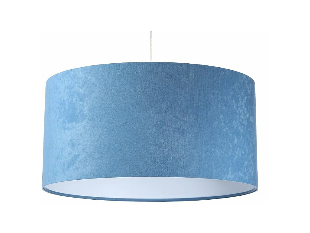 Lampa wisząca HOME 60 błękitna/biała