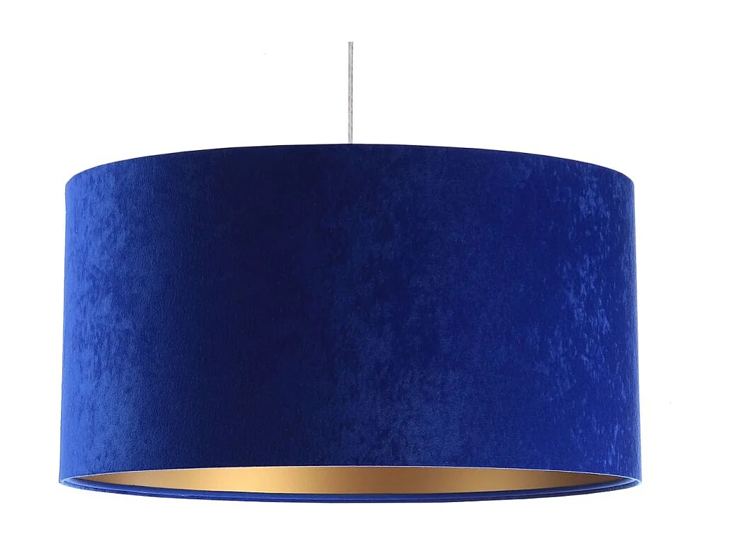 Lampa wisząca HOME 50 niebieska/złota