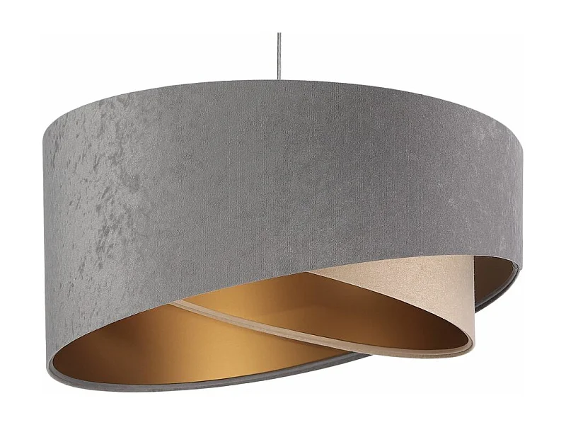 Lampa wisząca THUNDERCLOUD BLUE granatowa/srebrna