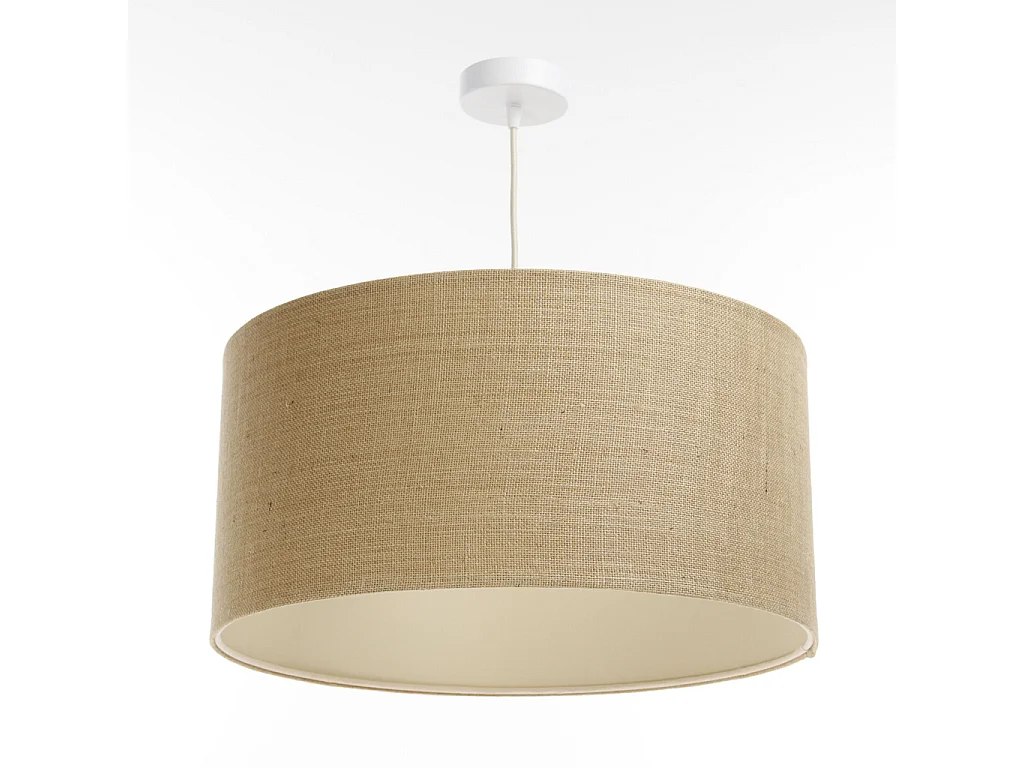 Lampa wisząca BOHO JUTA 60 beżowa