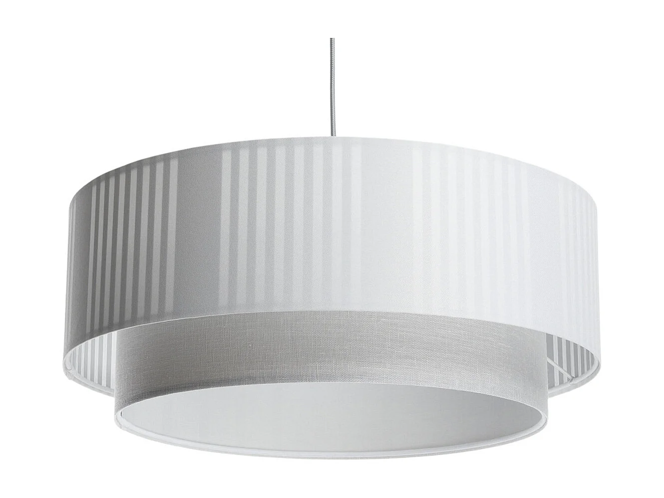 Lampa wisząca DUO LAMI LINE 70x28 biała