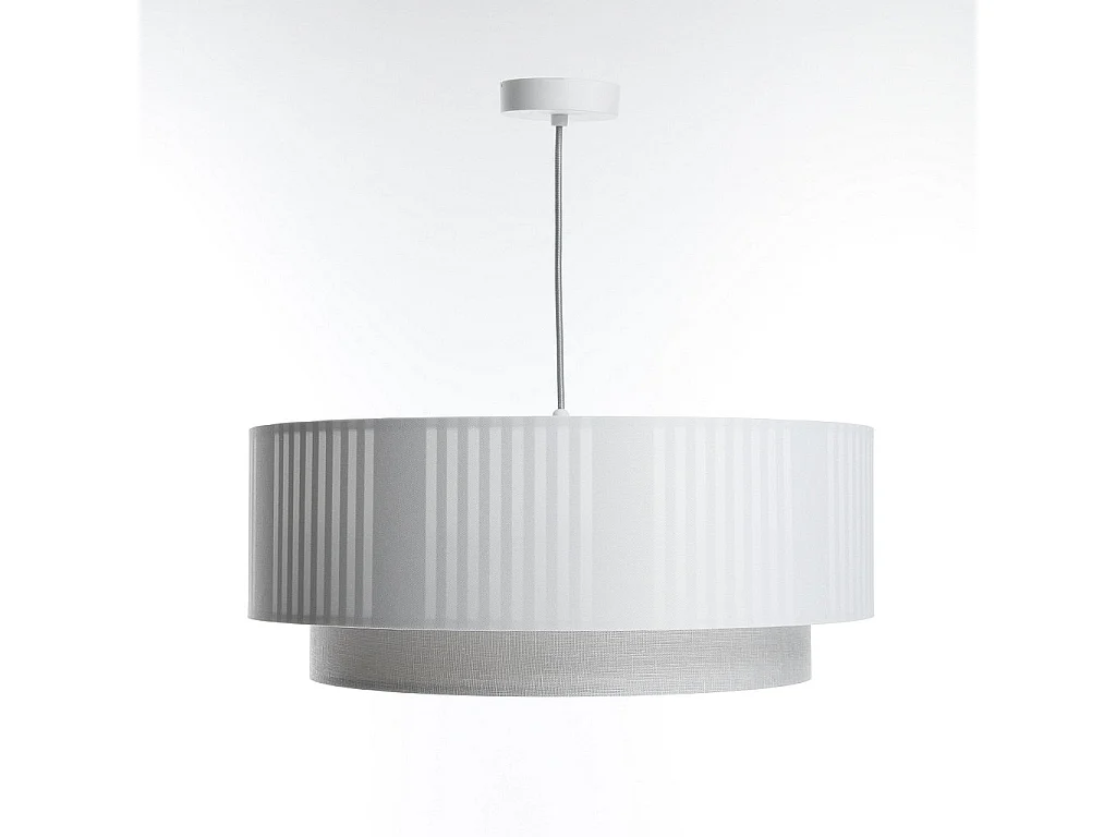 Lampa wisząca DUO LAMI LINE 70x28 biała