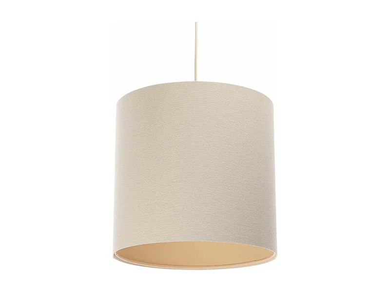 Lampa wisząca BOHO LEN TUBA 50 kremowa