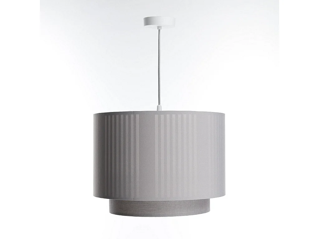 Lampa wisząca DUO LAMI LINE 50 szara