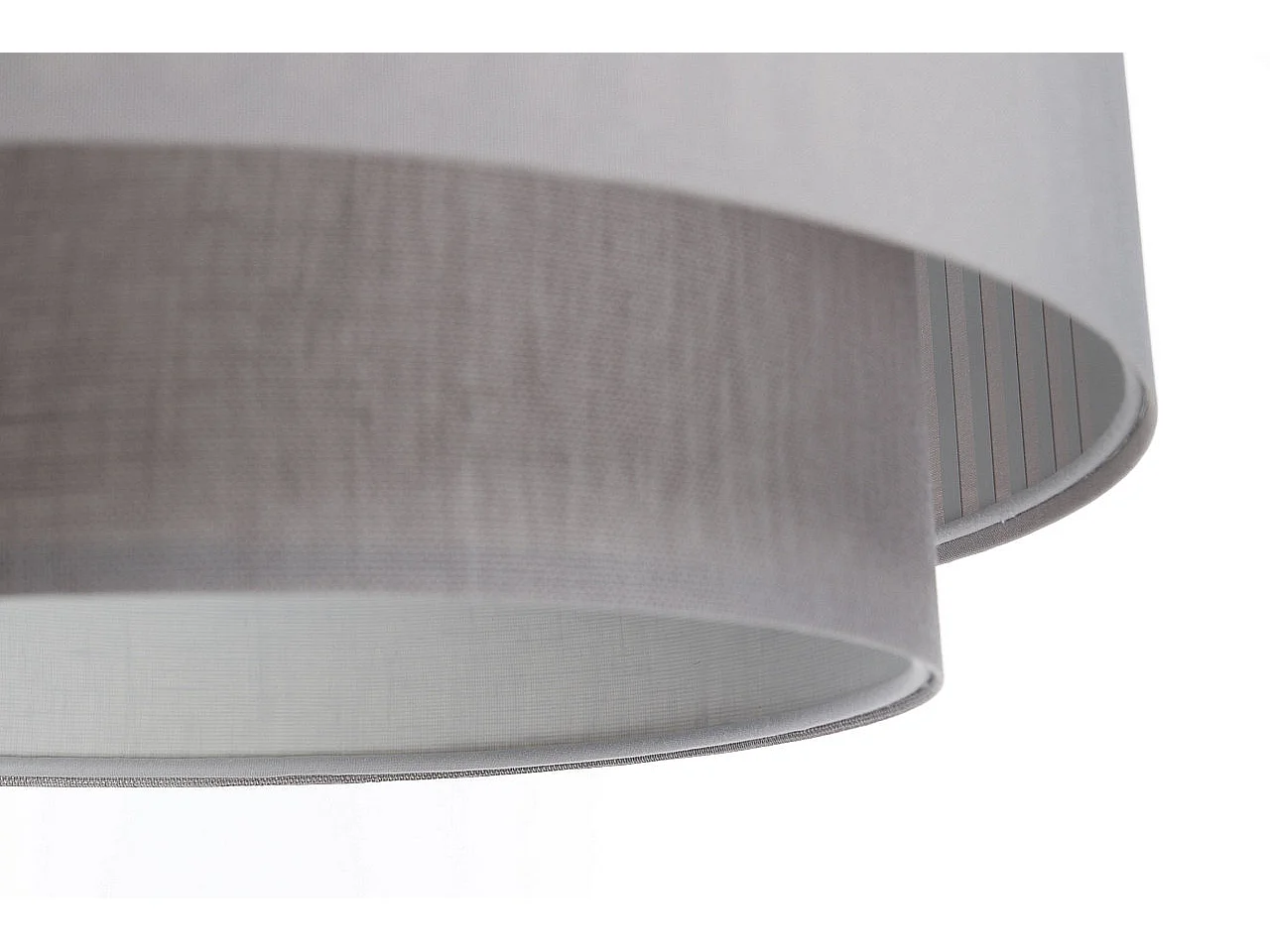 Lampa wisząca DUO LAMI LINE 50 szara