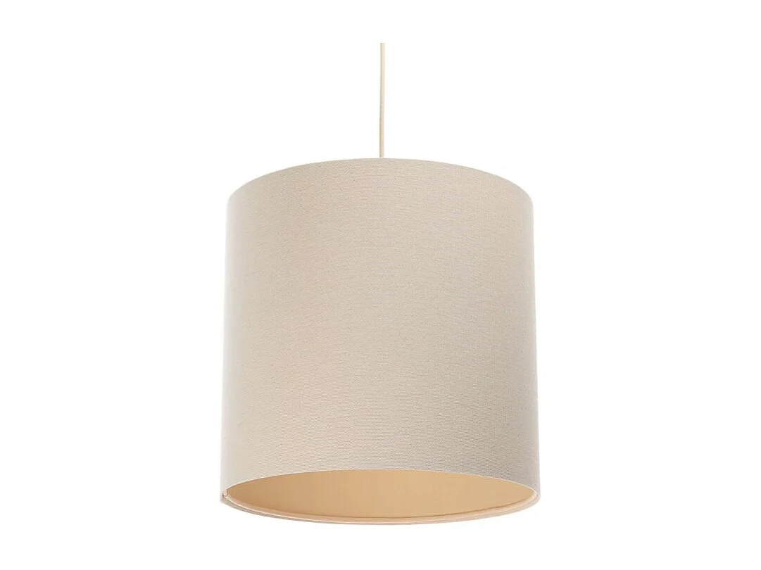 Lampa wisząca BOHO LEN TUBA 60 kremowa