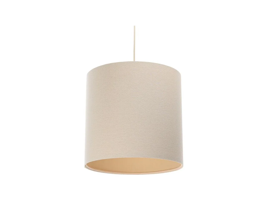 Lampa wisząca BOHO LEN TUBA 60 kremowa