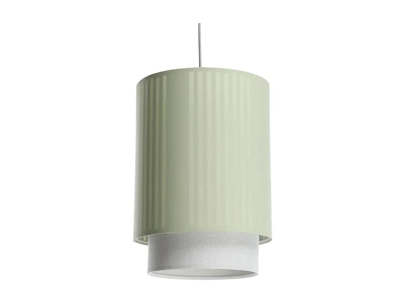 Lampa wisząca DUO LAMI LINE 25 zielona/kremowa