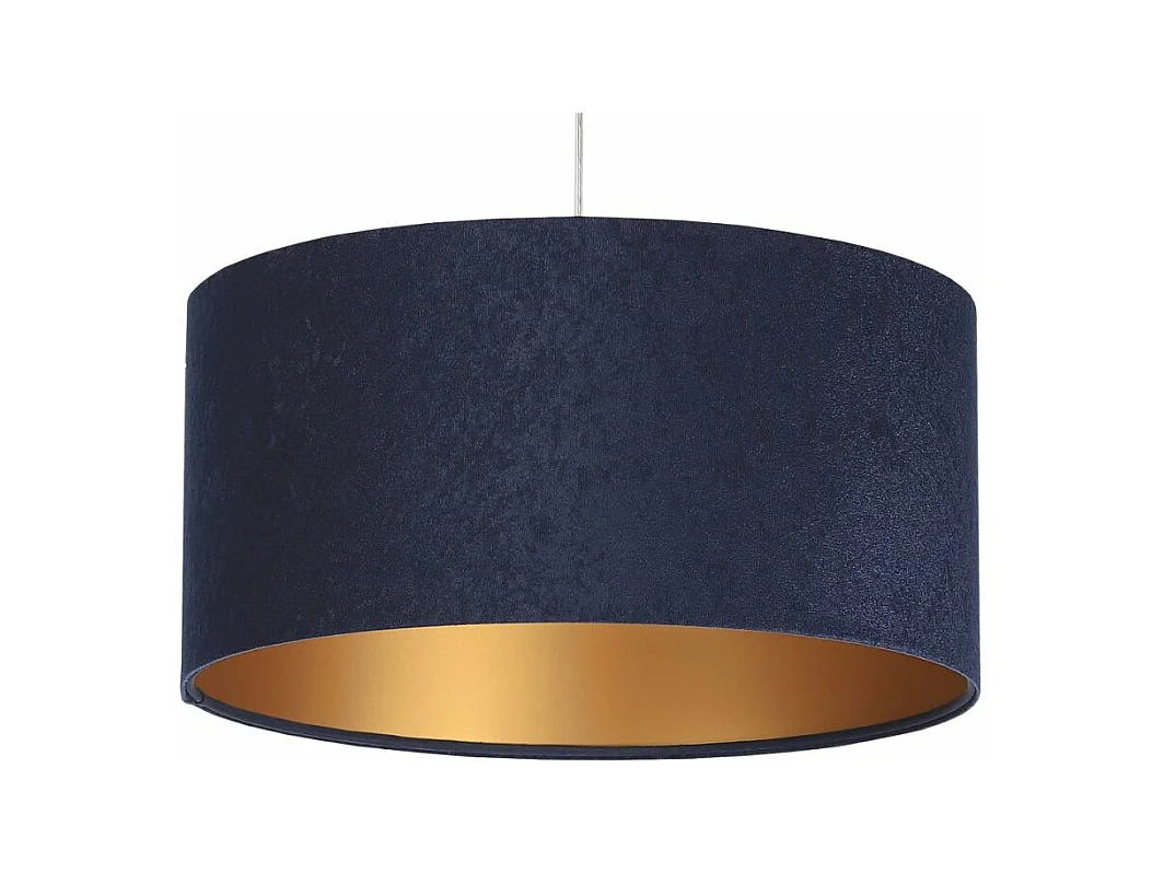 Lampa wisząca HOME 30 granatowa/złota
