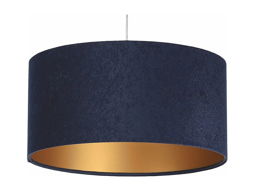 Lampa wisząca HOME 30 granatowa/złota