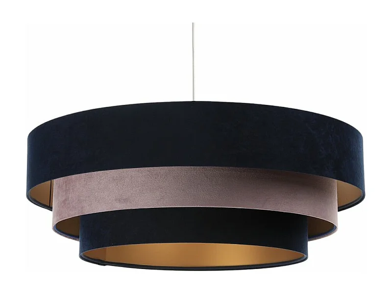 Lampa wisząca TRIO MIX granatowa/różowa