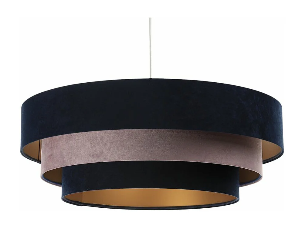 Lampa wisząca TRIO MIX granatowa/różowa