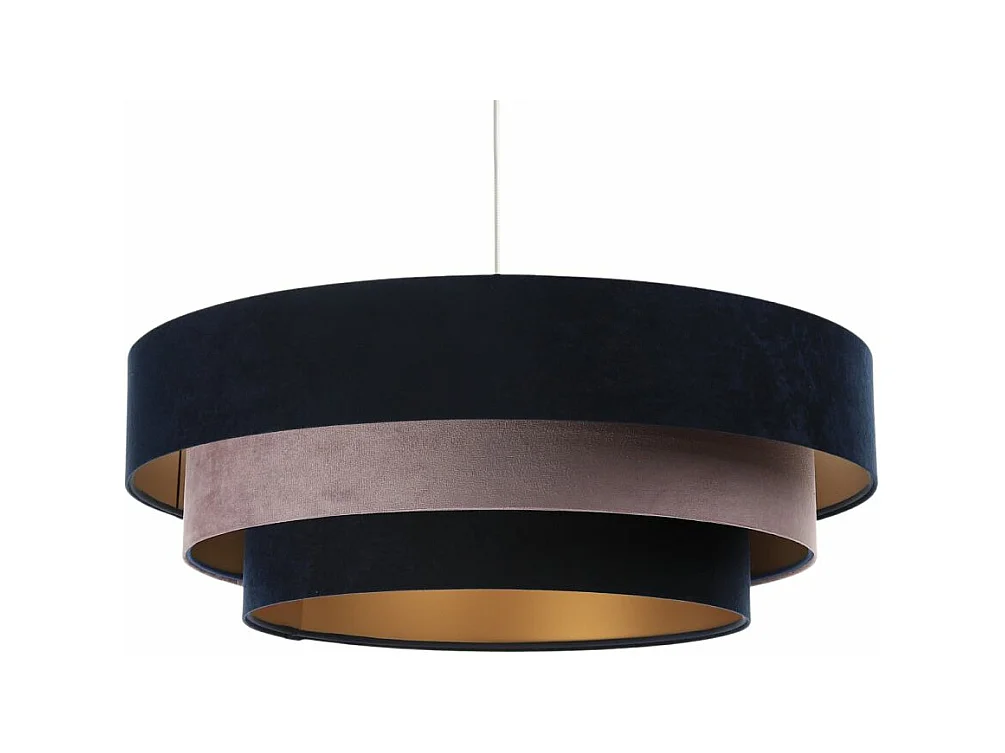 Lampa wisząca TRIO MIX granatowa/różowa