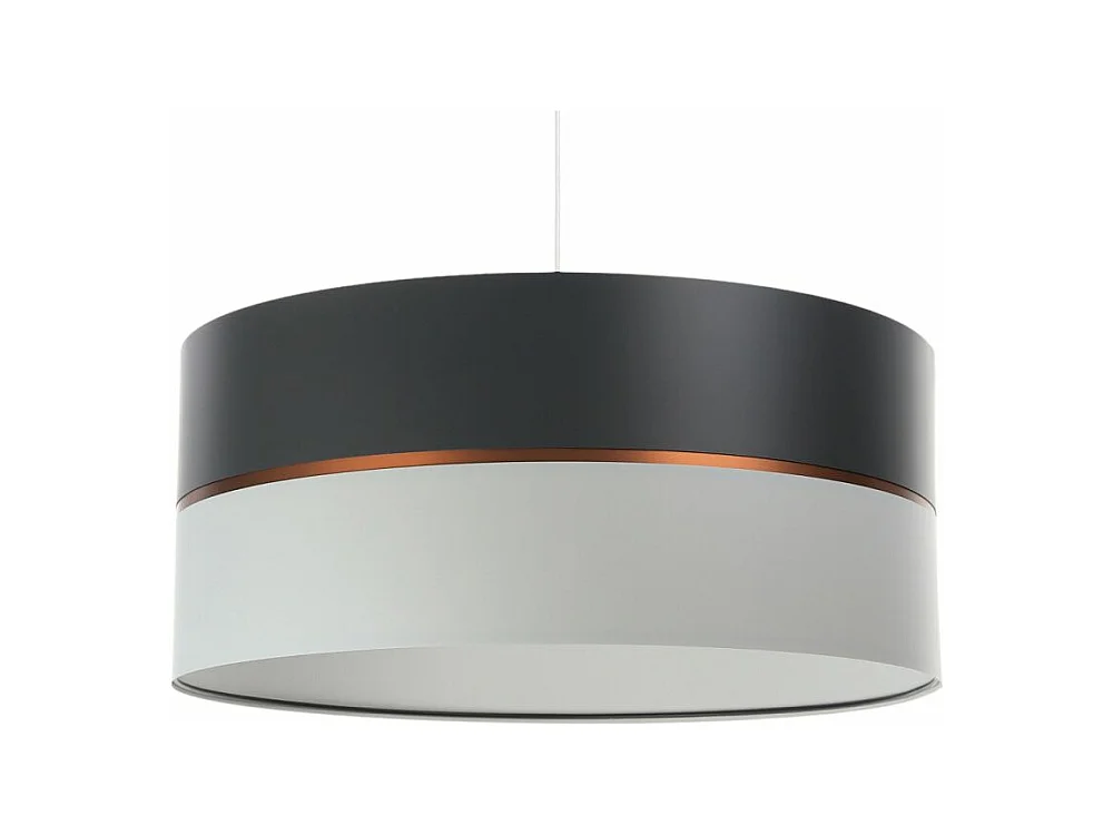 Lampa wisząca SIMPLY GLAMOUR 50 jasnoszara/ciemnoszara