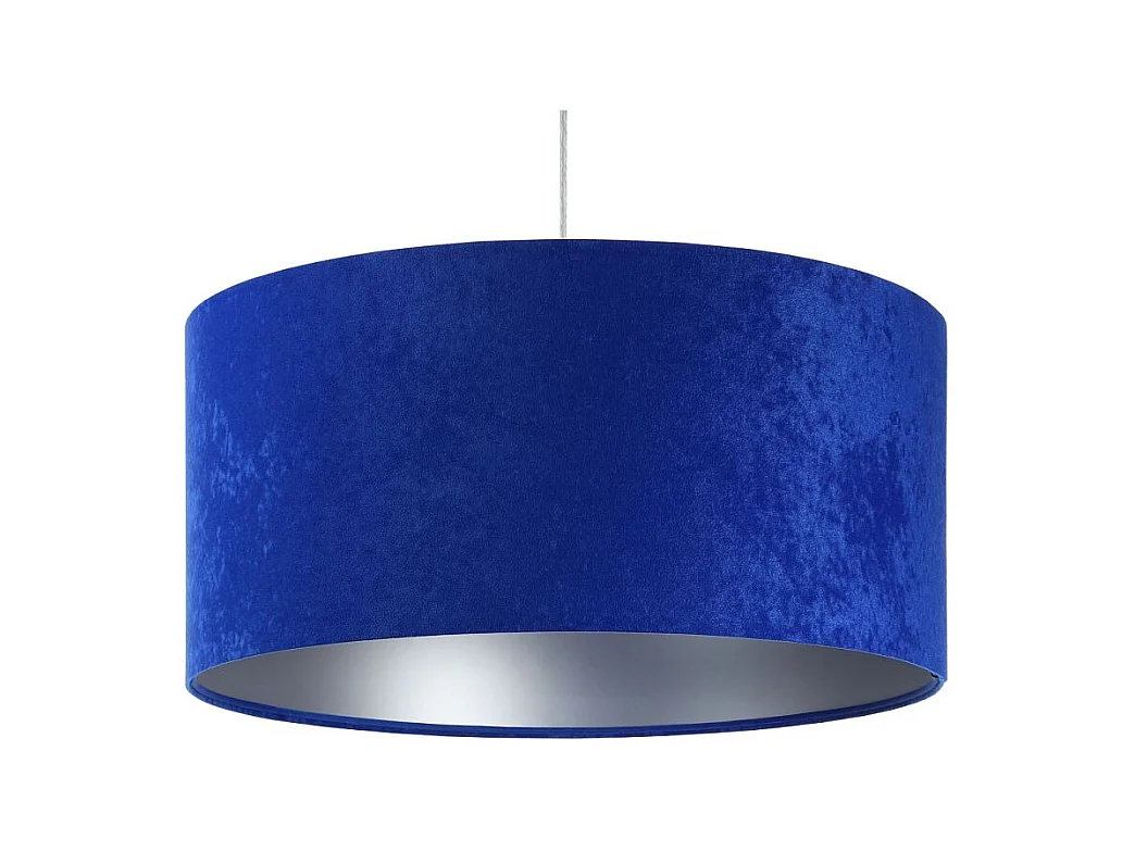 Lampa wisząca HOME 60 niebieska/srebrna