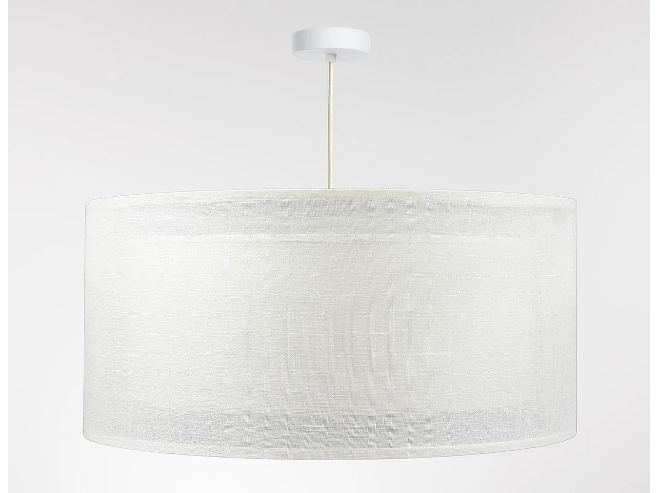 Lampa wisząca DUO LEN LIGHT 50 kremowa