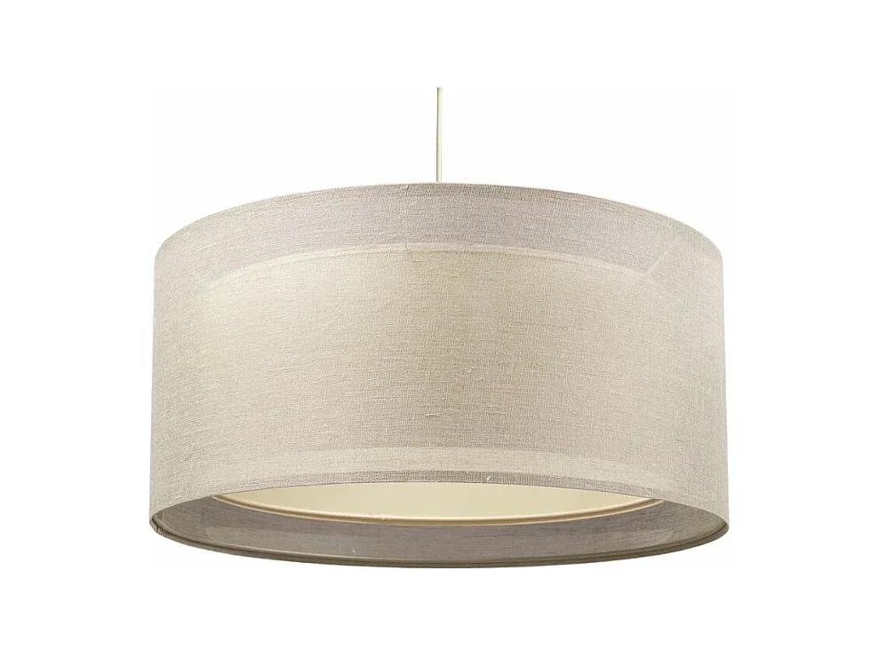 Lampa wisząca DUO LEN LIGHT 60 beżowa
