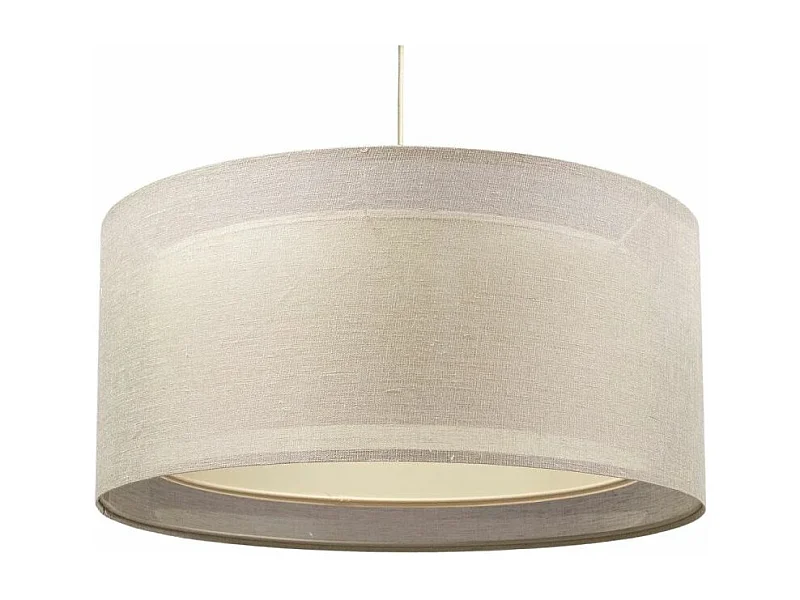 Lampa wisząca DUO LEN LIGHT 60 beżowa