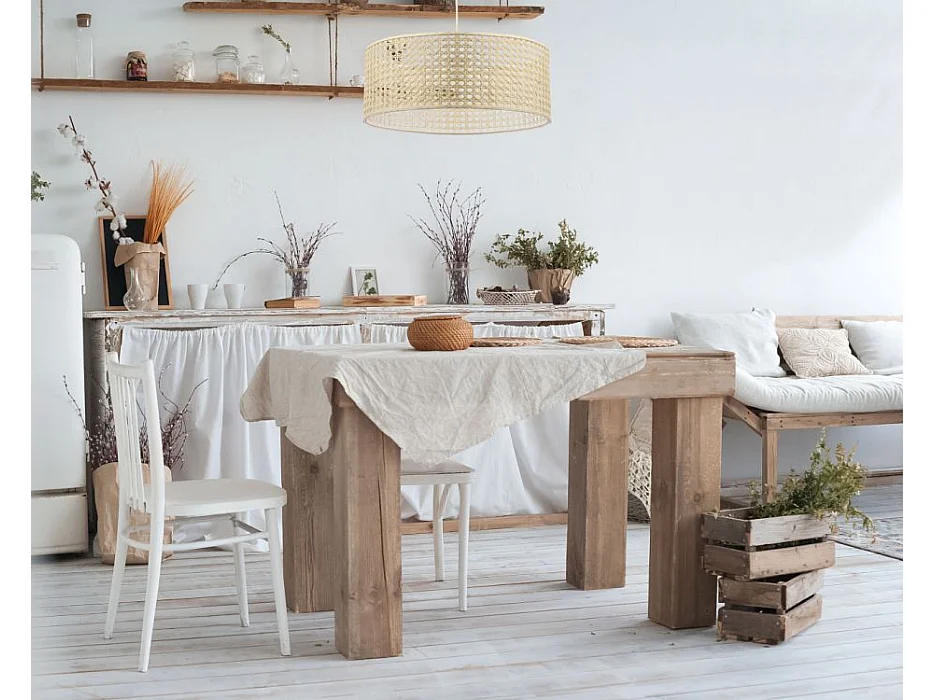 Lampa wisząca BOHO 60 rattan naturalny