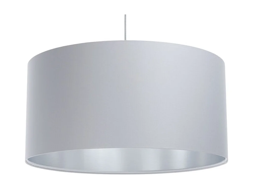 Lampa wisząca MODERN 70 szara/srebrne lustro