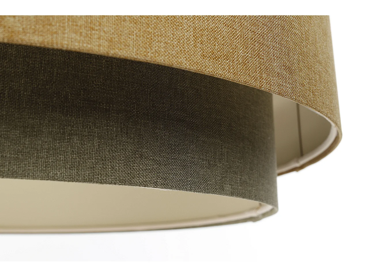 Lampa wisząca ERUTAN DUDU szara/beżowa