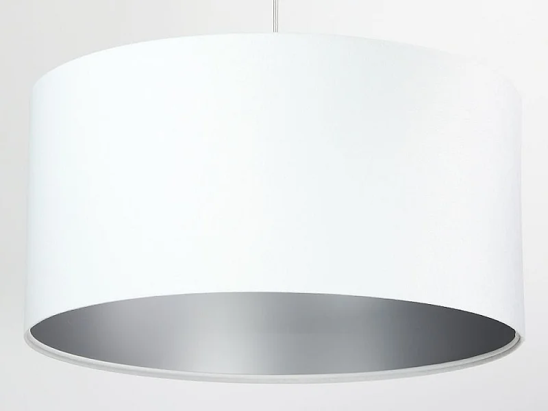 Lampa wisząca HOME 50 biała/srebrna