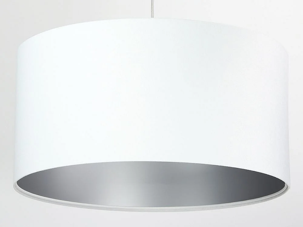 Lampa wisząca HOME 50 biała/srebrna