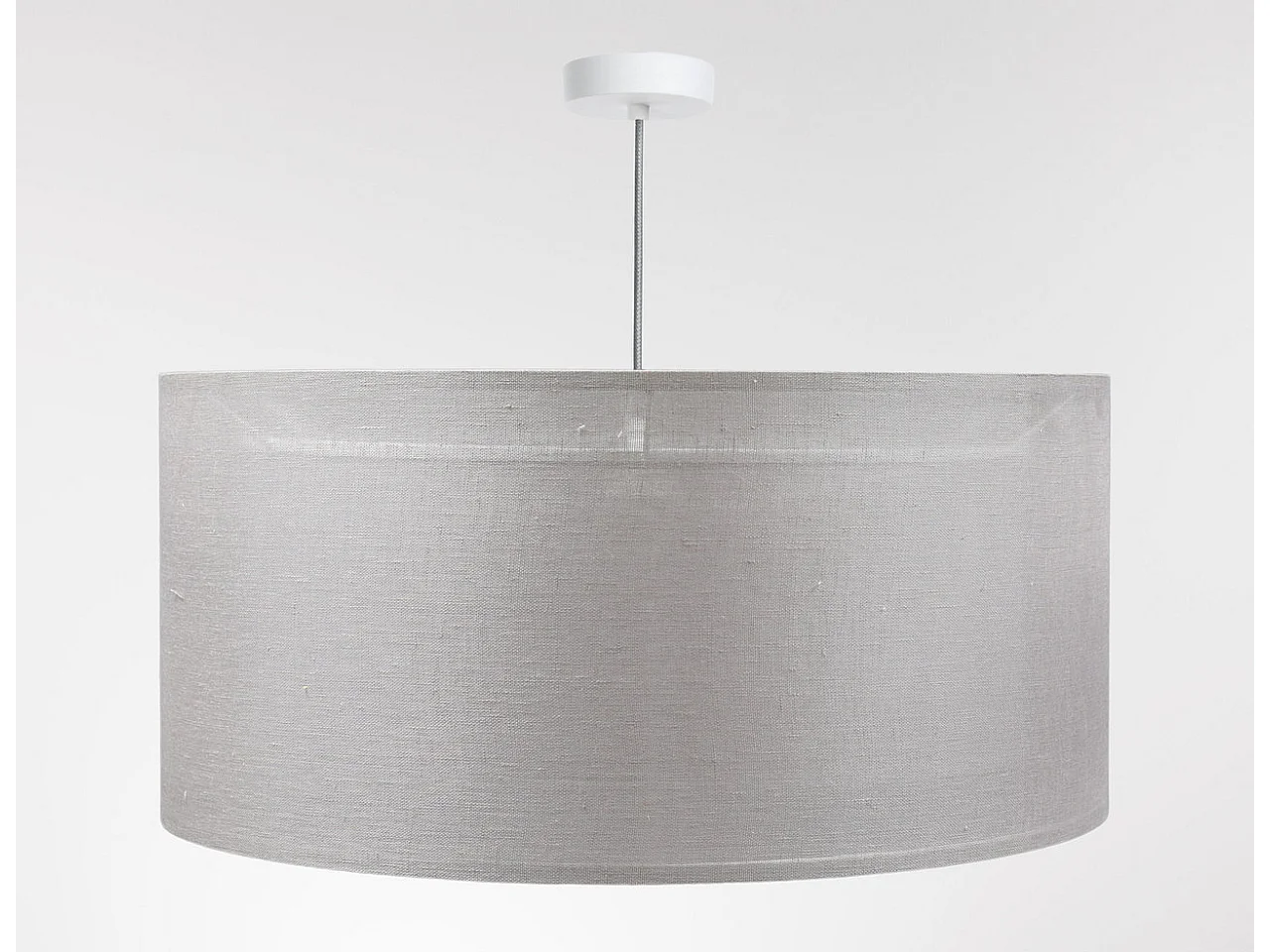 Lampa wisząca DUO LEN LIGHT 005-50 szara/beżowa