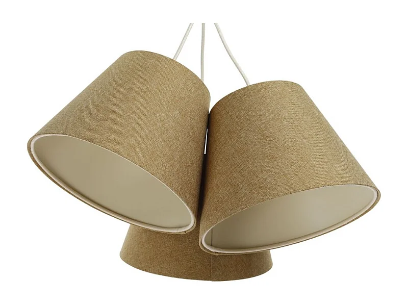 Lampa wisząca ENTURO TRIO żółta