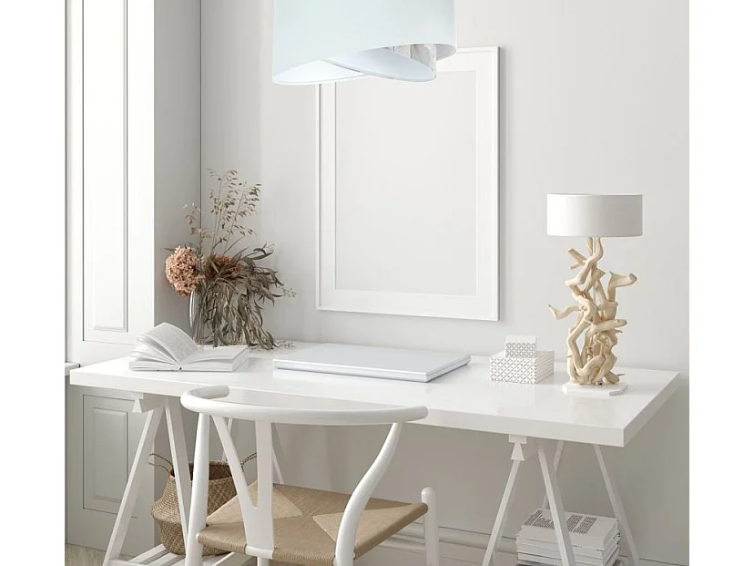 Lampa wisząca WHITE FLOWER biała